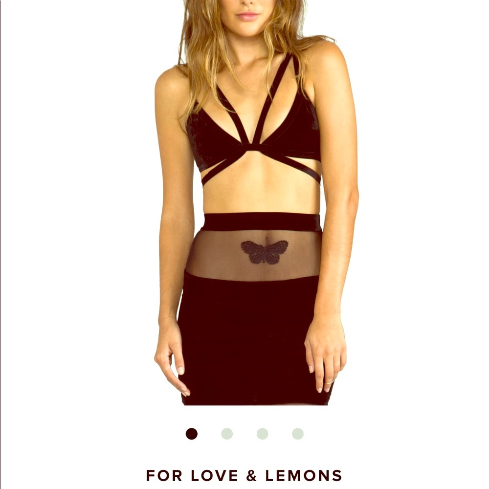 For love and lemons love you knot bondage bralette